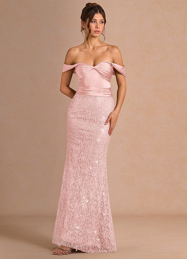 Galene Haze Pink Maxi Dress image1
