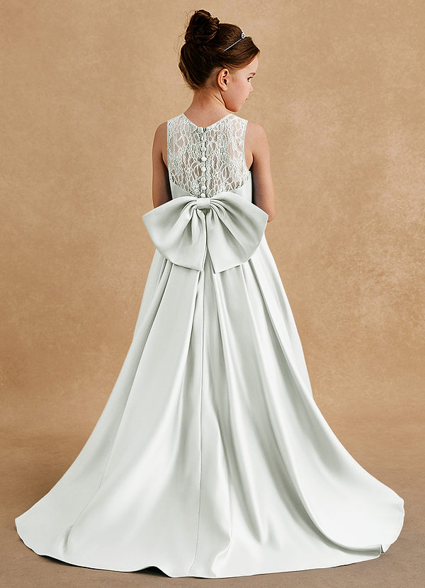 Yazzy Satin Lace Dress main image 1
