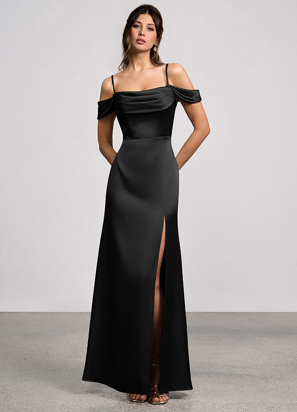 Robe Longue Noir Nerida image1