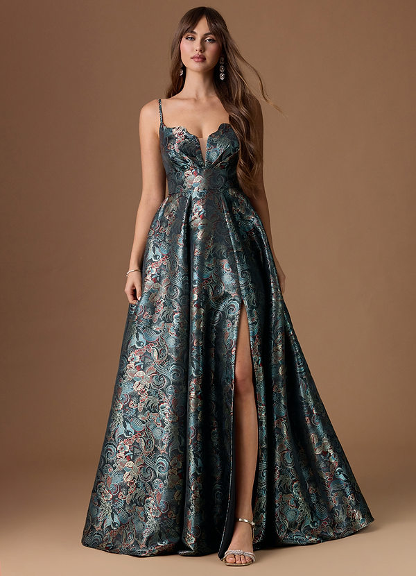 Micah Twilight Paisley Gown | Azazie