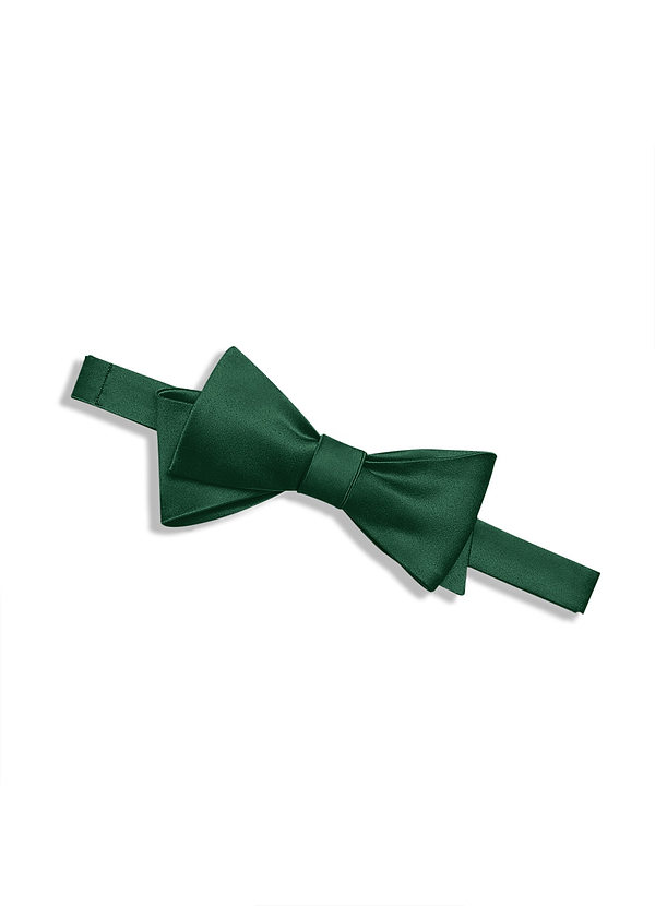 front Matte Satin Bow Tie