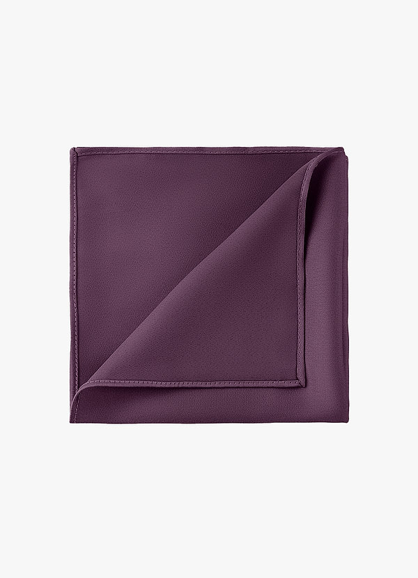 front Stretch Satin Pocket Square