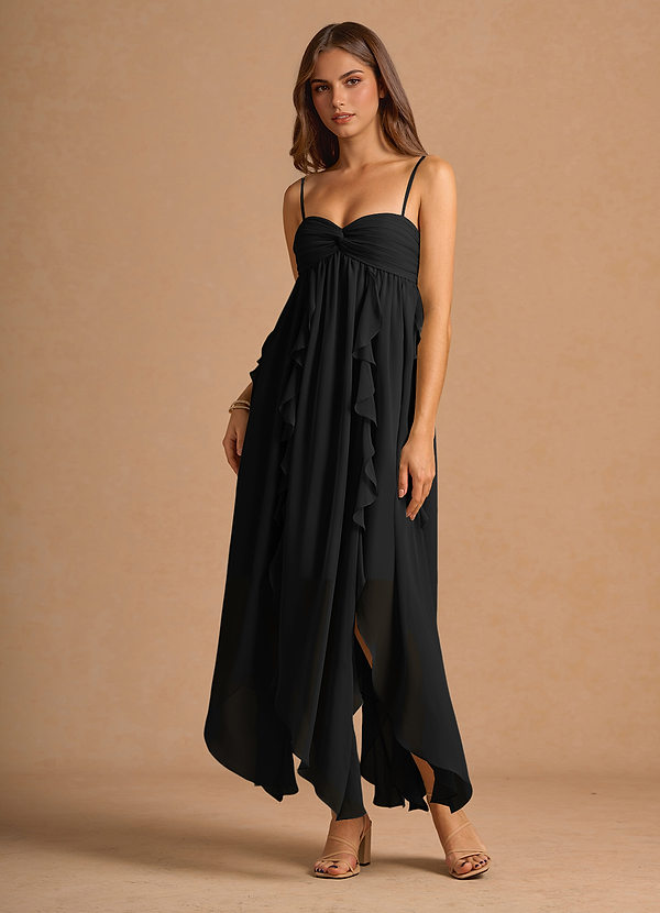 Eurydice Black Maxi Dress image1