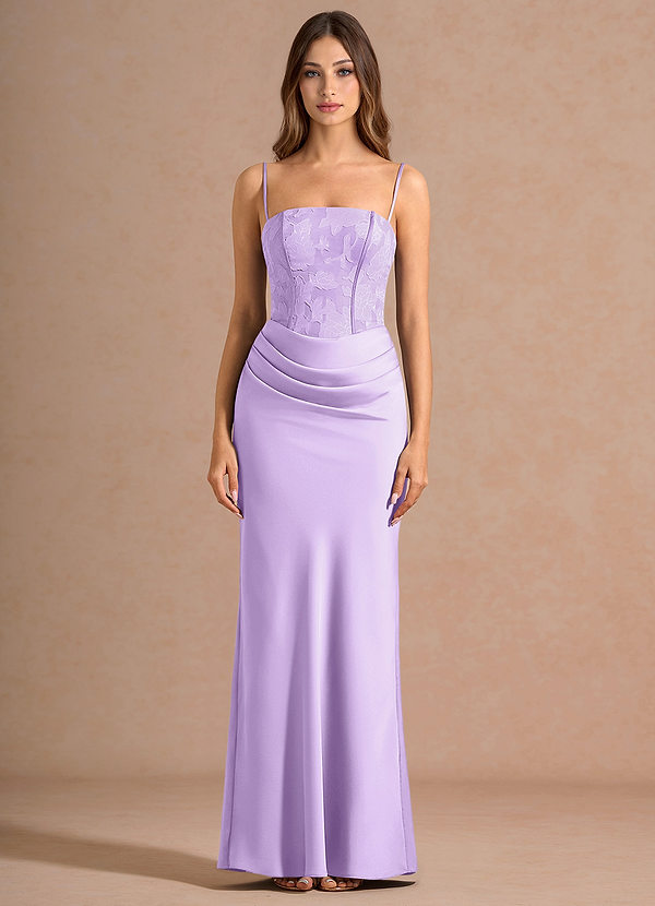 Robe Longue Lilas Emilia image1