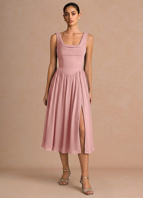 Novi Dusty Pink Midi Dress image1