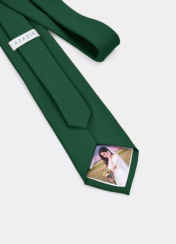 front Matte Satin Custom Photo Tie – Personalized Necktie