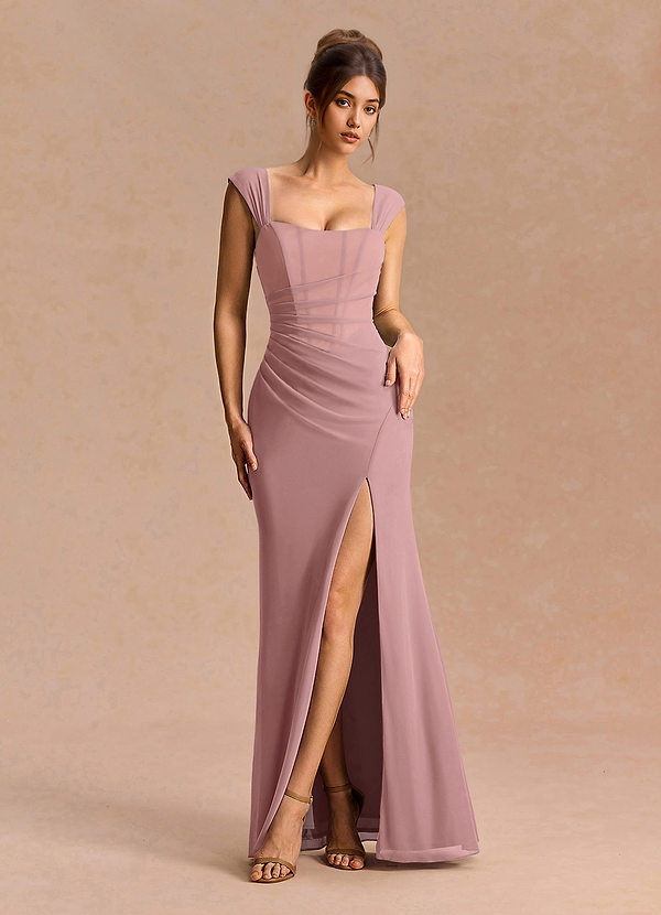 Faerelle Light Pink Maxi Dress image1