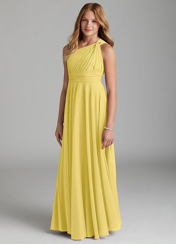 Azazie Charlize Junior Klä av A-Line i Maska image1