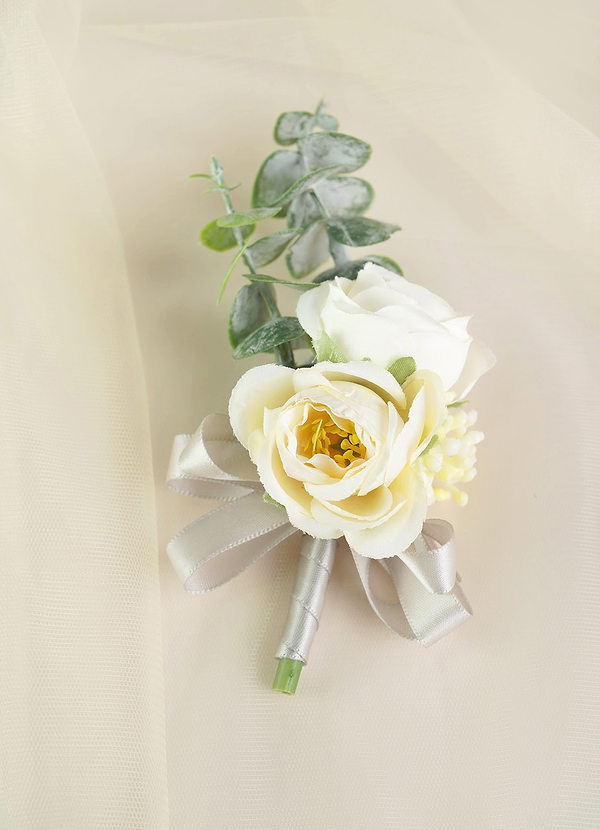 front Groomsmen Rustic Boutonniere