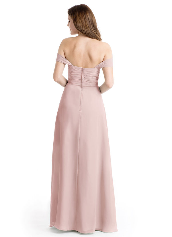 azazie pine bridesmaid dress