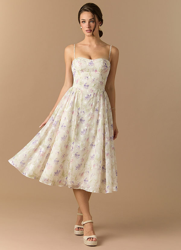 Kimie Lavender Meadow Midi Dress image1