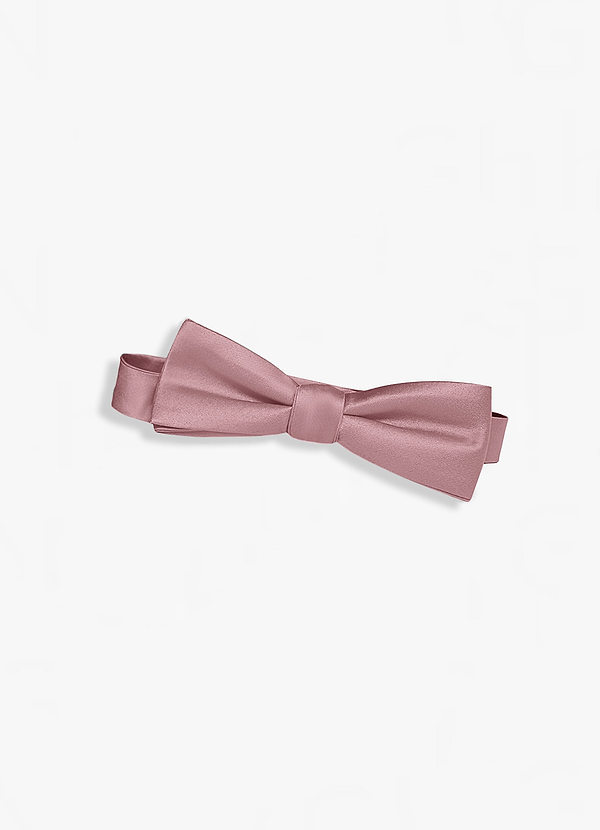 front Gentlemen's Collection Matte Satin Straight Bow Tie