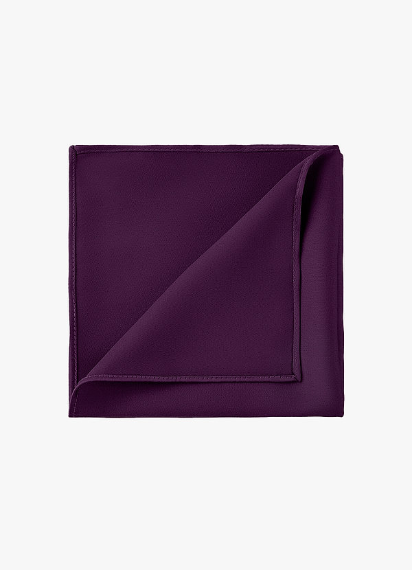 front Stretch Satin Pocket Square