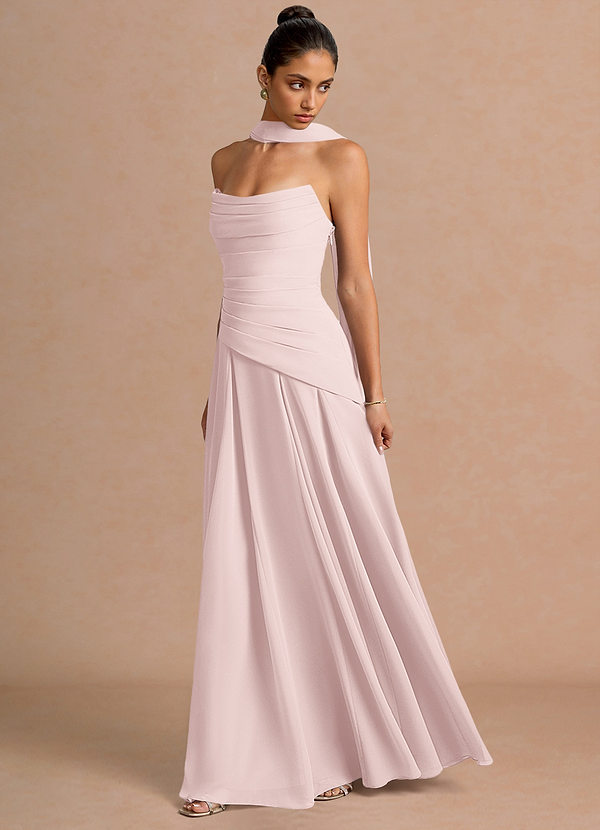 Abito Maxi Rosa Cipria Gabriela image1