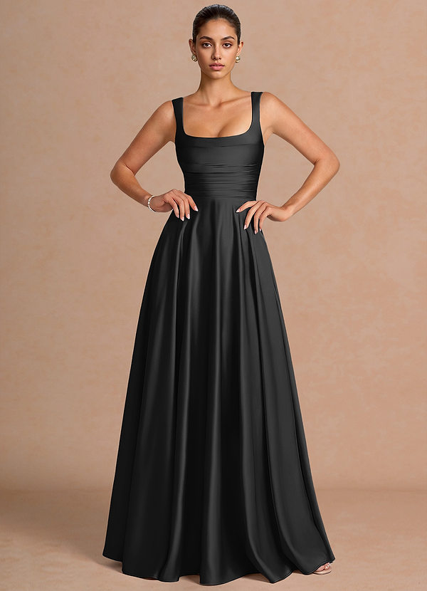 Azaria Black Maxi Dress image1