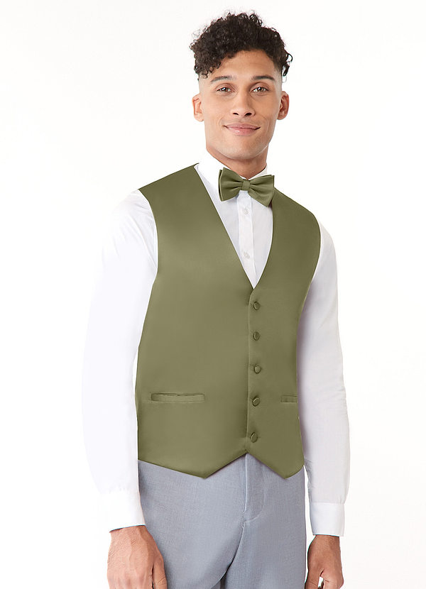 front Matte Satin Vest