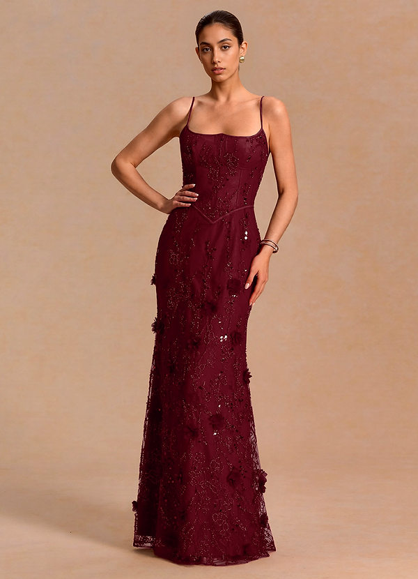 suknia Wino Maxi Althea image1