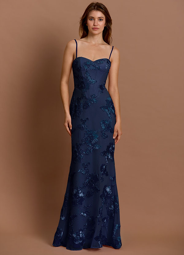 Anika Navy Maxi Dress image1