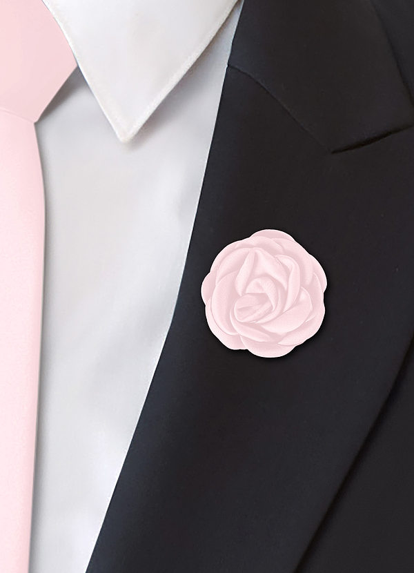 front Matte satijnen bloemen reversbloem