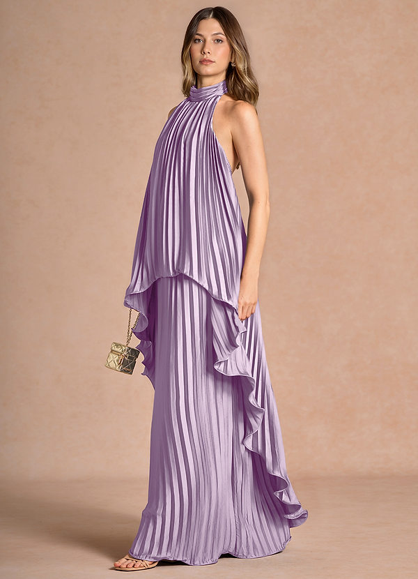 Zorelle Frosted Lilac Maxi Dress image1