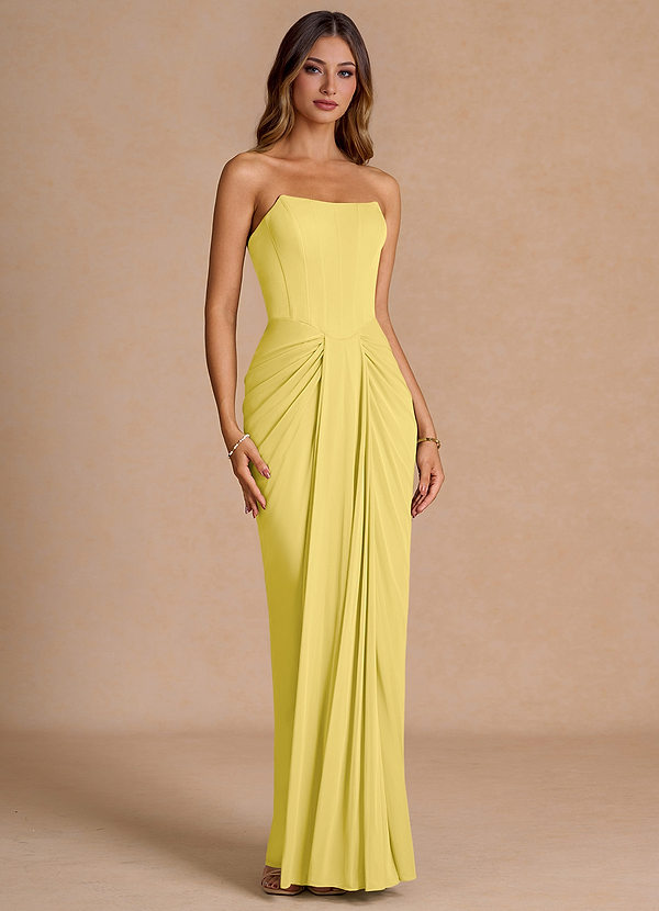 Anais Pastel Yellow Maxi Dress image1