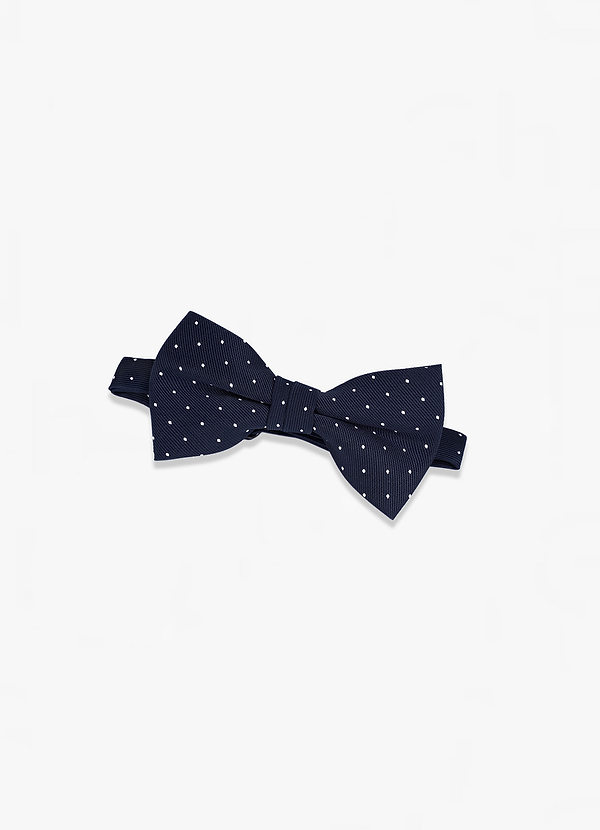 front Polka Dot Bow Tie