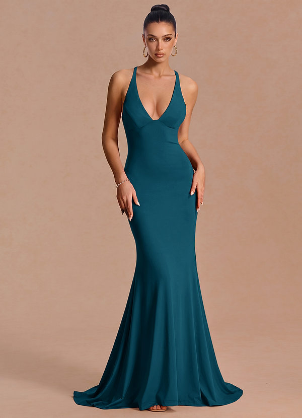 Robe Maxi Turquoise Lagon Joaquin image1