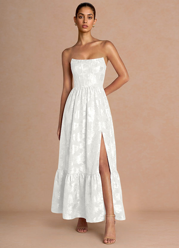 Ophelia White Maxi Dress | Azazie
