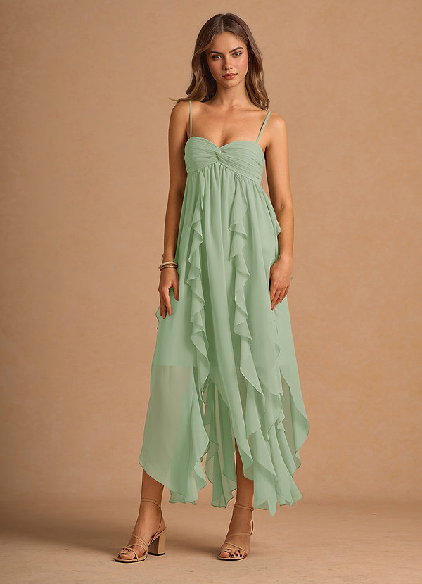 Eurydice Dusty Sage Maxi Dress image1