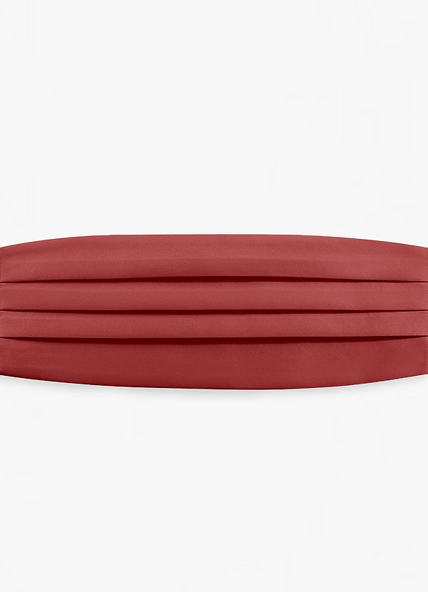front Classic Matte Satin Cummerbund