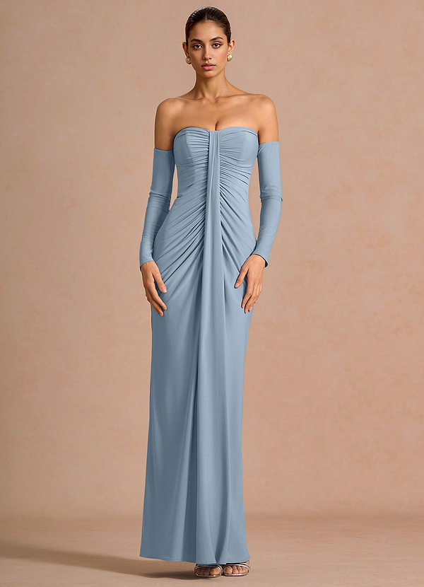 Harper Powder Blue Maxi Dress image1