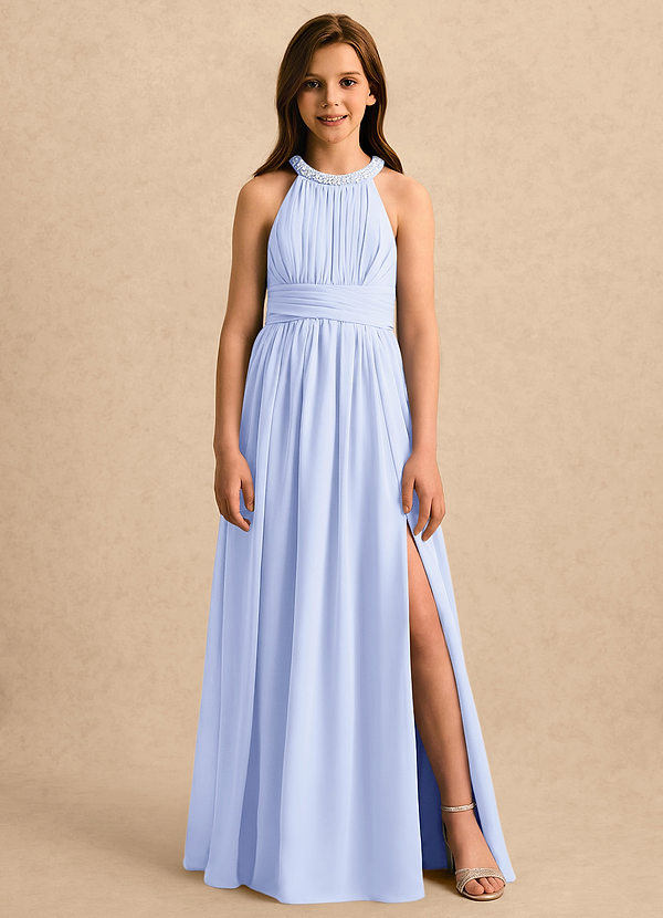 Azazie Aria Girls Formal Sukienki dla dziewczynek sypiących kwiaty  image1