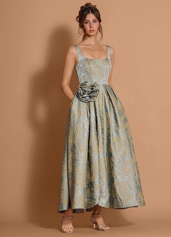 Maeve Vintage Blue Maxi Dress image1