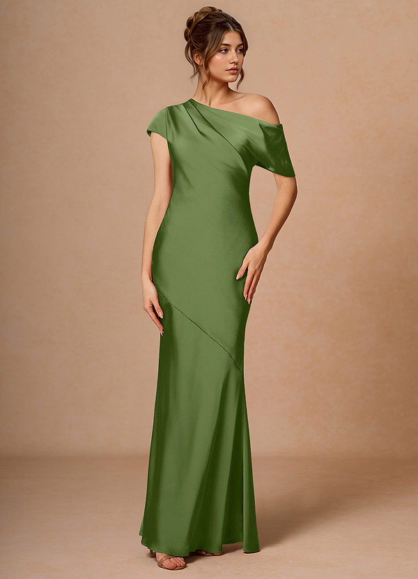 Emersyn Olive Green Maxi Dress image1