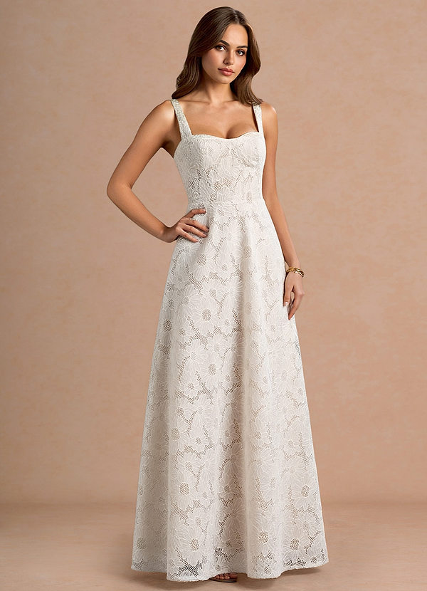 Robe Longue Blanc Charlotte image1