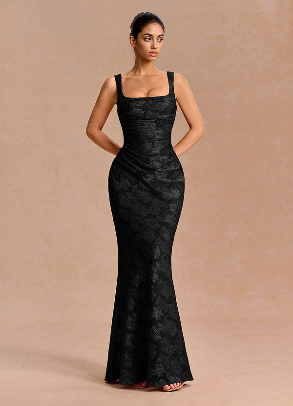Abito Maxi Nero Agustina image1