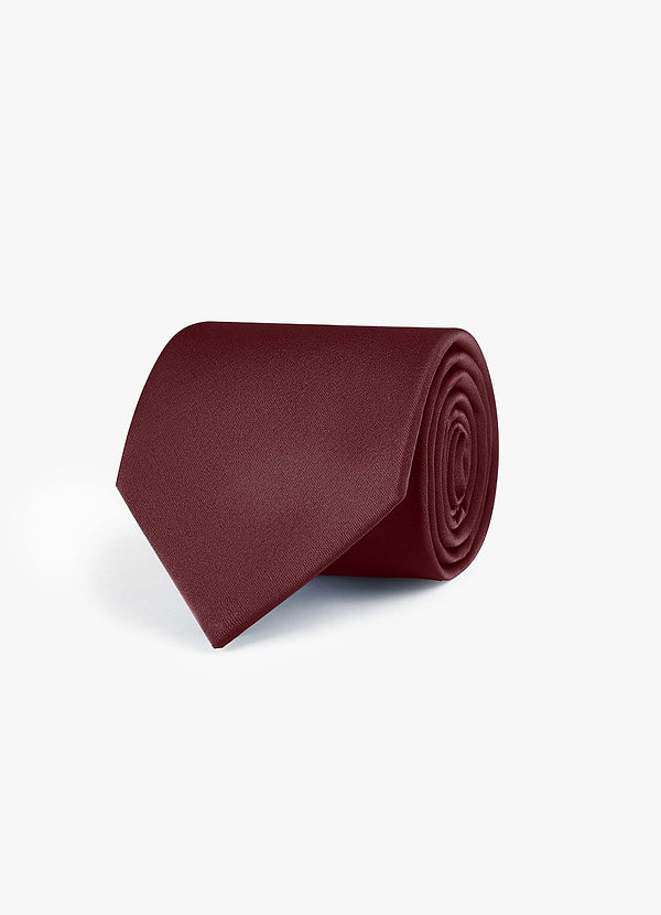 front Stretch Satin Wide Tie