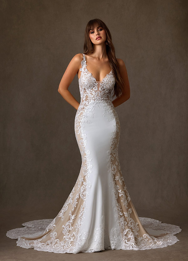 Azazie Estephanie Wedding Dress