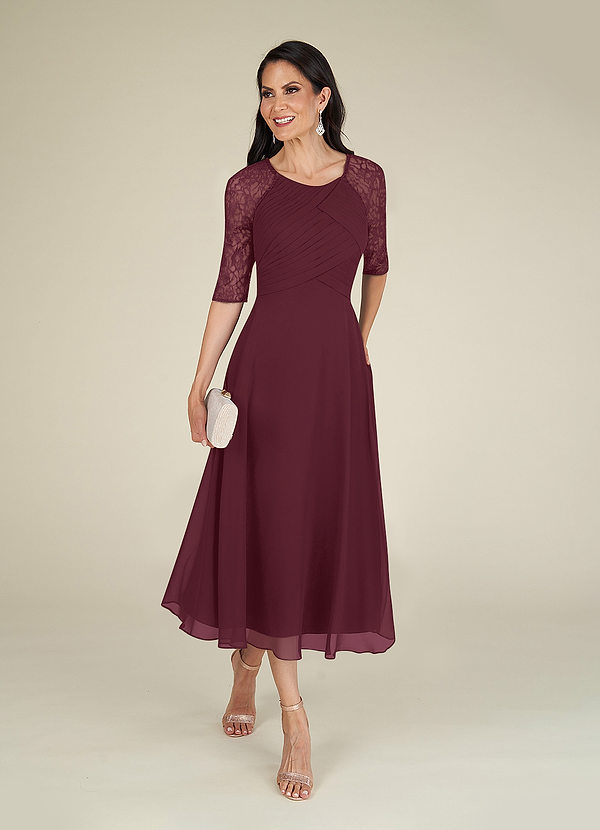 front Azazie Dorothea Mother of the Bride Dress