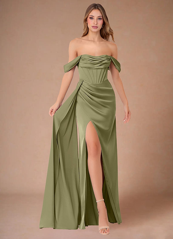 jurk Amyra Pistache image1