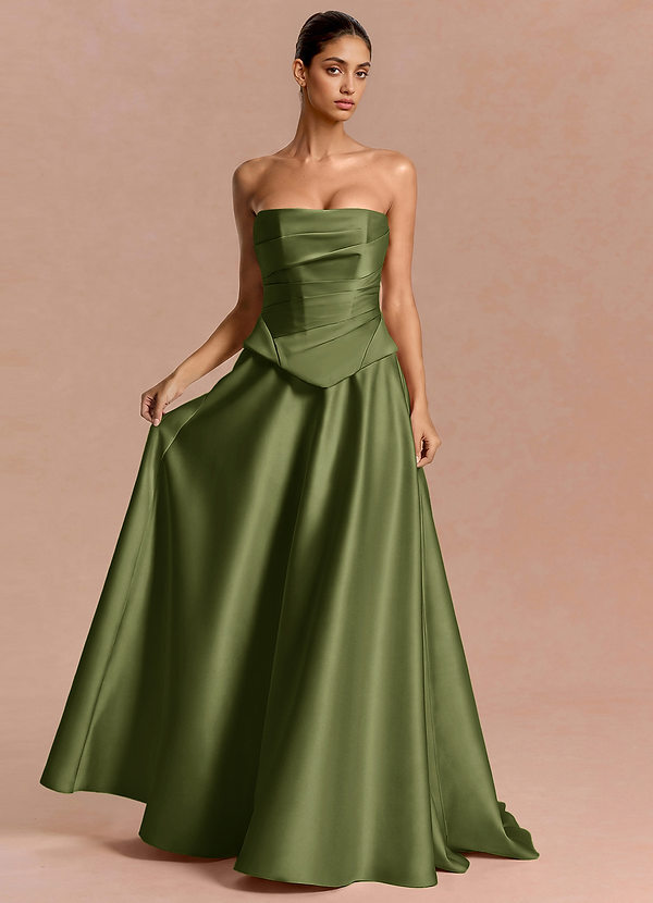 Robe Maxi Olive Eponine image1