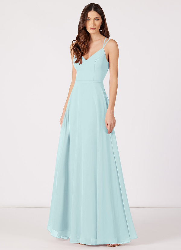 Sea Glass Azazie Janine Bridesmaid Dresses | Azazie