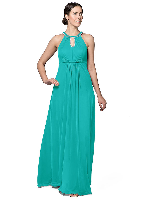 Azazie Delphine Bridesmaid Dress - Aurora Teal | Azazie