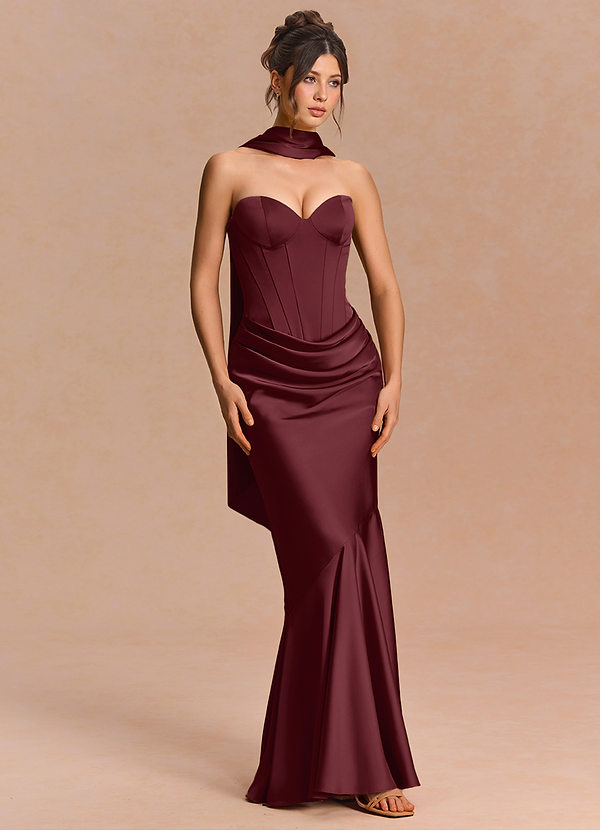 Vestido Vino Largo Euphemia image1