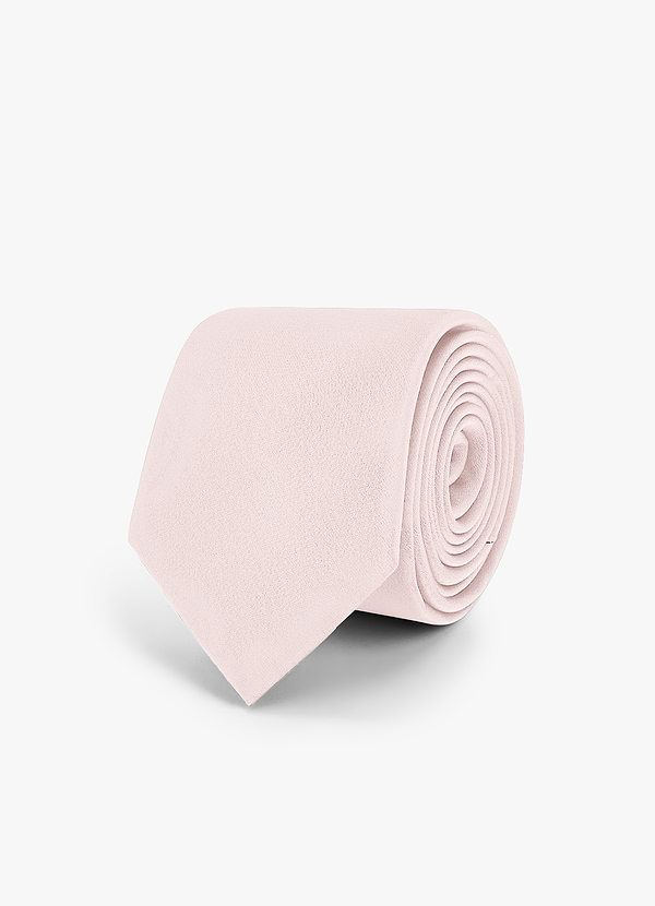 front Boy's Stretch Satin Neck Tie
