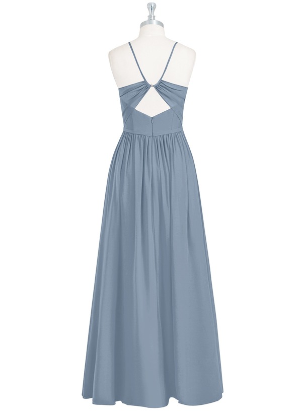  Azazie Cora Bridesmaid Dress  Dusty Blue Azazie 