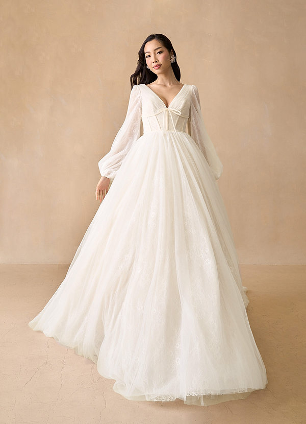 Azazie Cressida Wedding Dress At-home Try On Dresses  image1
