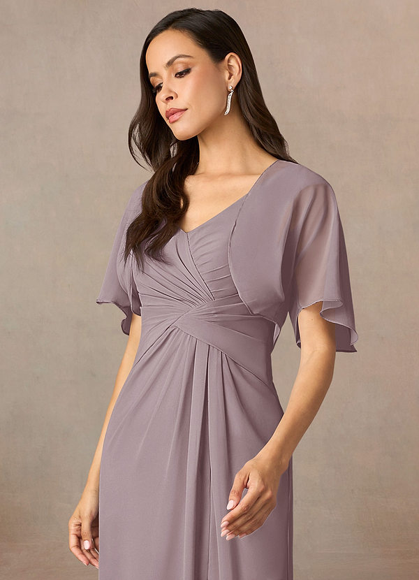 front Azazie Matchande Färg Salome Chiffong Wrap