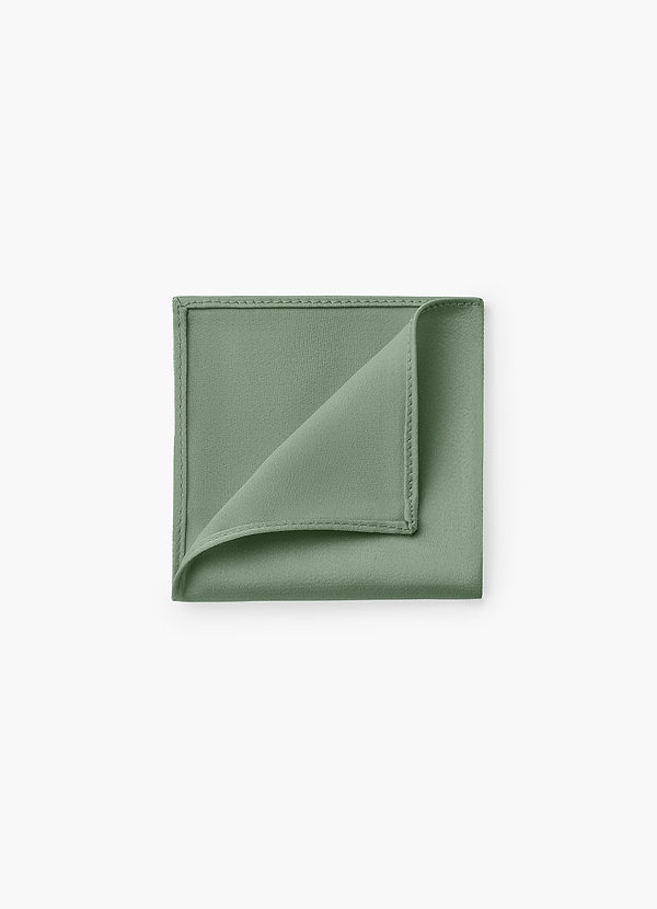 front Boy's Matte Satin Pocket Square