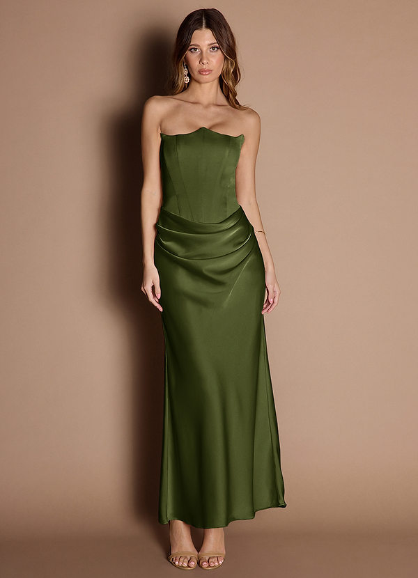 Robe Longue Olive Trinity image1